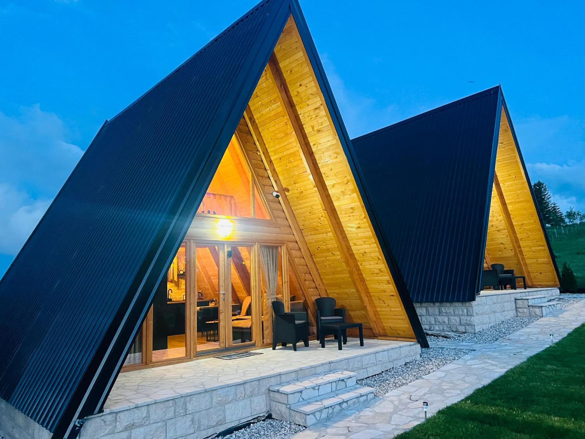 A Frame Houses Ans Zabljak Kültér fotó